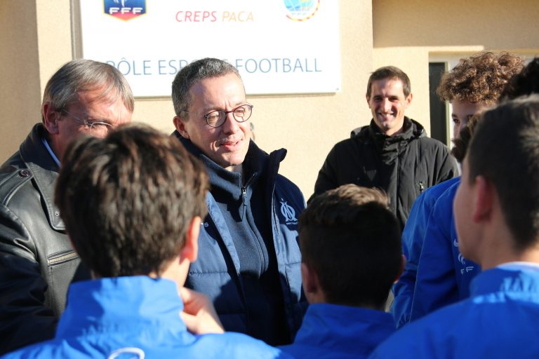 Visite De Lom Au P Le Espoirs Aix Photos Et Vid O Ligue