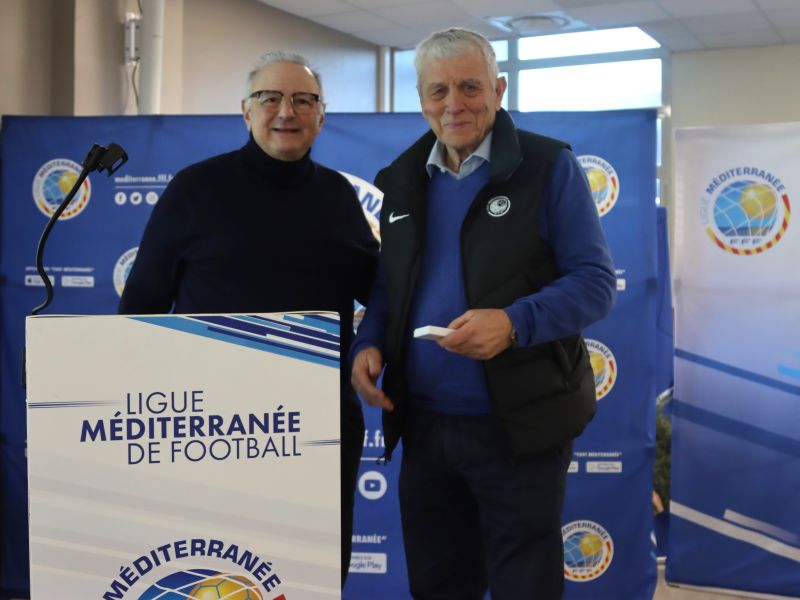 REMISE DE MÉDAILLES FFF / LMF – LIGUE MEDITERRANEE DE FOOTBALL